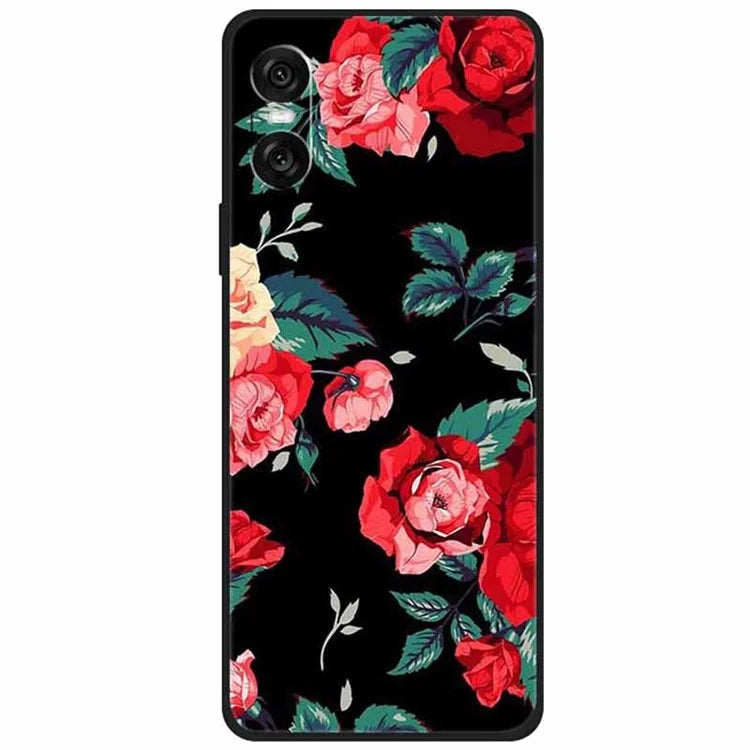 For Sony Xperia 10 VI Case Pattern Printing Soft TPU Cell Phone Cover