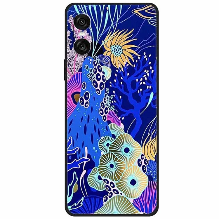 For Sony Xperia 10 VI Case Pattern Printing Soft TPU Cell Phone Cover