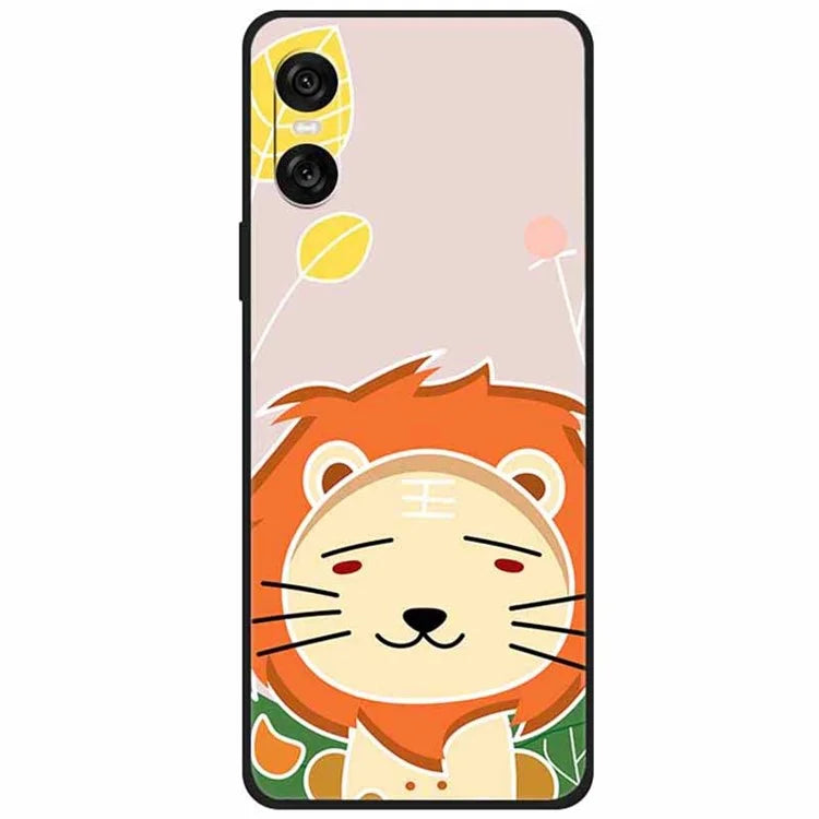 For Sony Xperia 10 VI Case Pattern Printing Soft TPU Cell Phone Cover