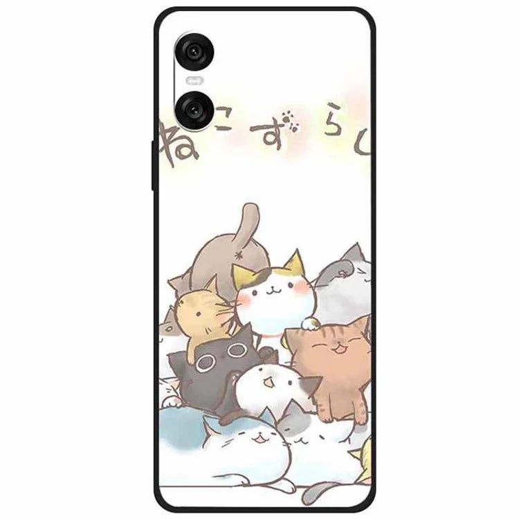 For Sony Xperia 10 VI Case Pattern Printing Soft TPU Cell Phone Cover