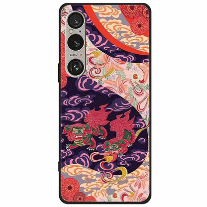 For Sony Xperia 1 VI Case Pattern Printing Soft TPU Cell Phone Cover