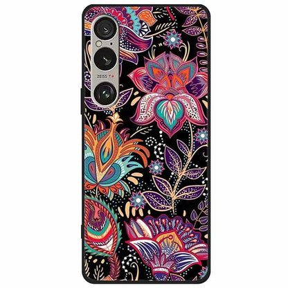 For Sony Xperia 1 VI Case Pattern Printing Soft TPU Cell Phone Cover