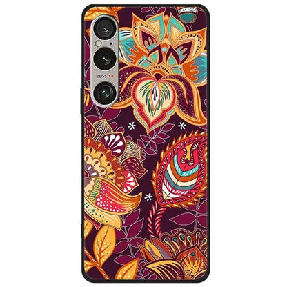 For Sony Xperia 1 VI Case Pattern Printing Soft TPU Cell Phone Cover