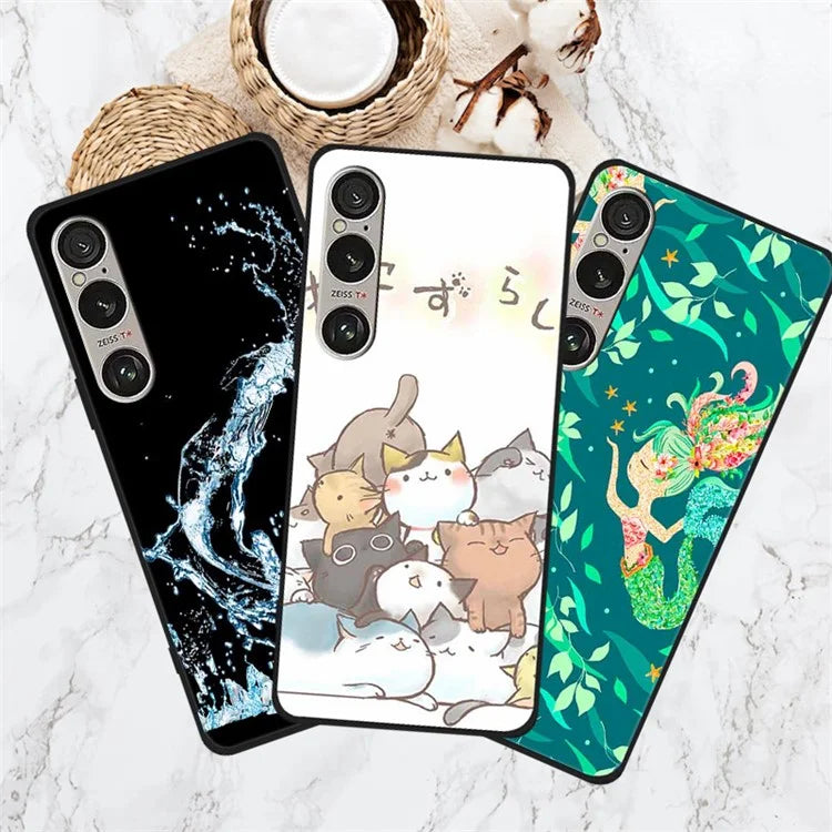 For Sony Xperia 1 VI Case Pattern Printing Soft TPU Cell Phone Cover