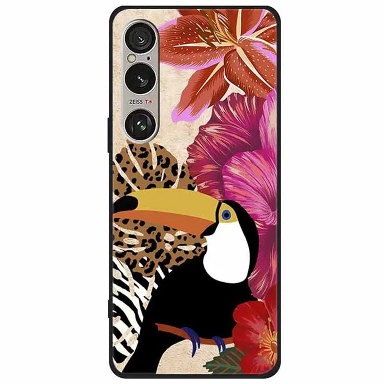 For Sony Xperia 1 VI Case Pattern Printing Soft TPU Cell Phone Cover