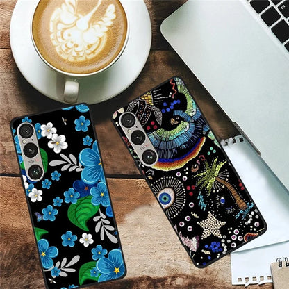For Sony Xperia 1 VI Case Pattern Printing Soft TPU Cell Phone Cover