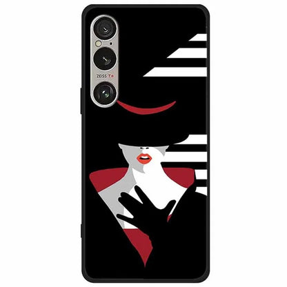 For Sony Xperia 1 VI Case Pattern Printing Soft TPU Cell Phone Cover