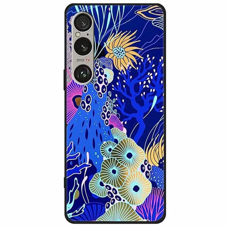 For Sony Xperia 1 VI Case Pattern Printing Soft TPU Cell Phone Cover