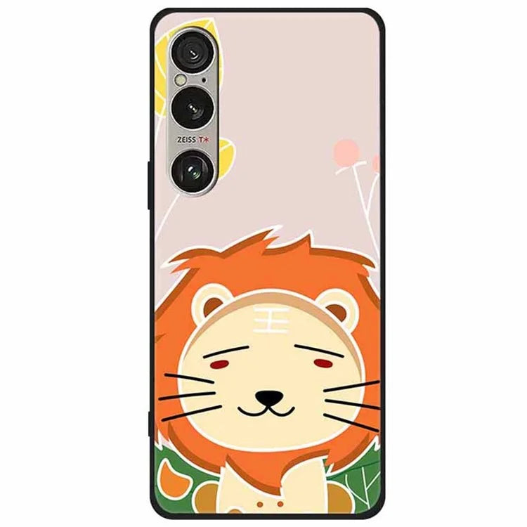 For Sony Xperia 1 VI Case Pattern Printing Soft TPU Cell Phone Cover