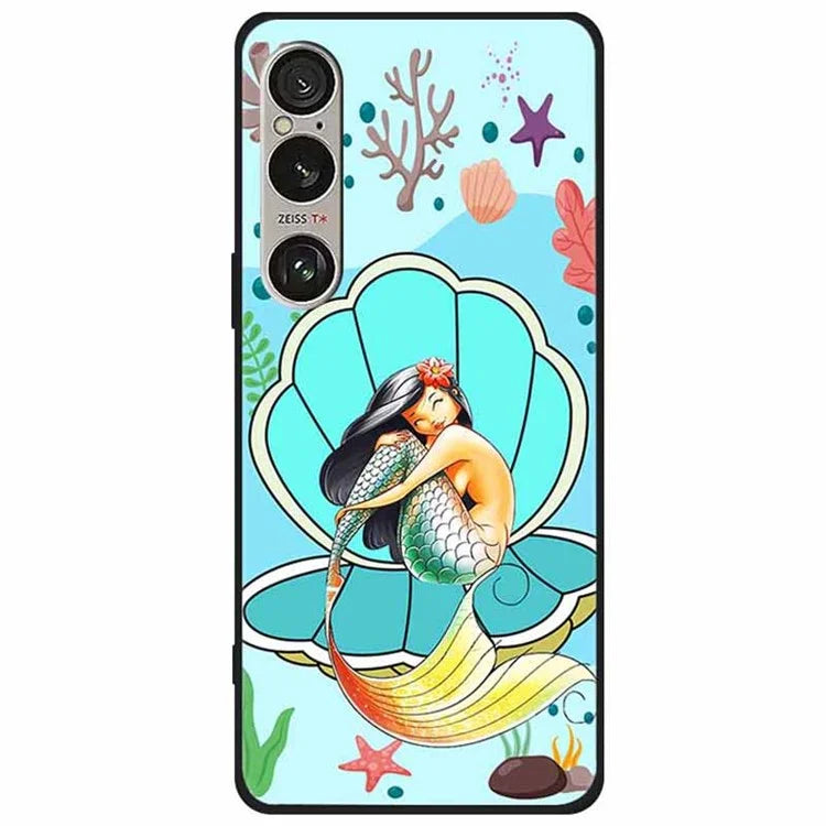For Sony Xperia 1 VI Case Pattern Printing Soft TPU Cell Phone Cover