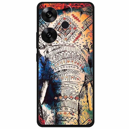 For Xiaomi Poco F6 5G / Redmi Turbo 3 5G Case Pattern Printing Soft TPU Cell Phone Cover
