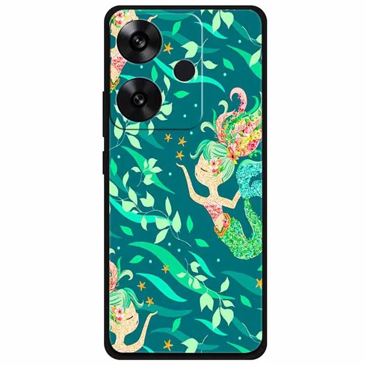 For Xiaomi Poco F6 5G / Redmi Turbo 3 5G Case Pattern Printing Soft TPU Cell Phone Cover
