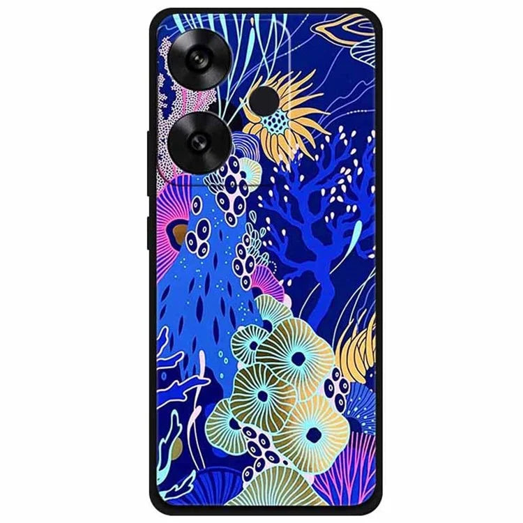 For Xiaomi Poco F6 5G / Redmi Turbo 3 5G Case Pattern Printing Soft TPU Cell Phone Cover