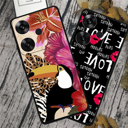 For Xiaomi Poco F6 5G / Redmi Turbo 3 5G Case Pattern Printing Soft TPU Cell Phone Cover