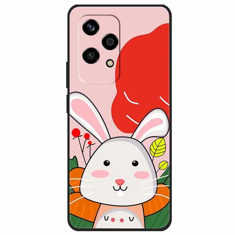 For Honor 200 Lite Case Pattern Printing Soft TPU Cell Phone Cover