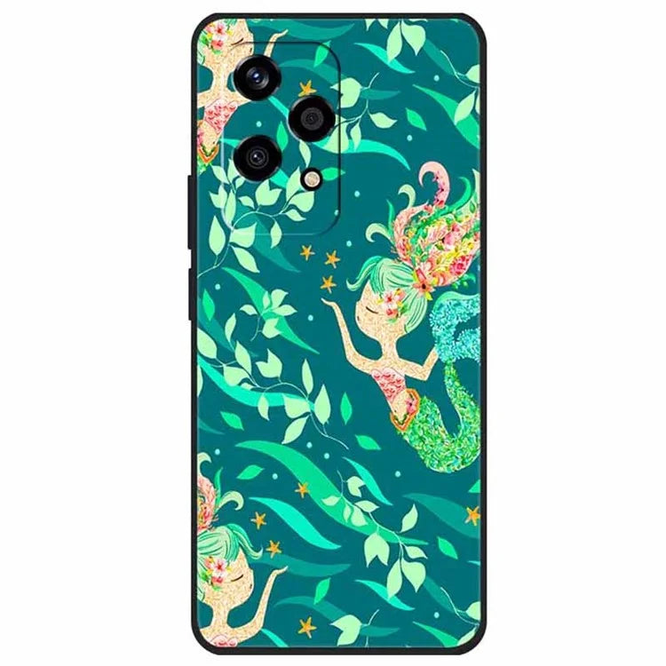 For Honor 200 Lite Case Pattern Printing Soft TPU Cell Phone Cover