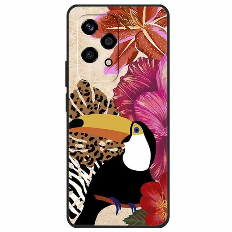 For Honor 200 Lite Case Pattern Printing Soft TPU Cell Phone Cover