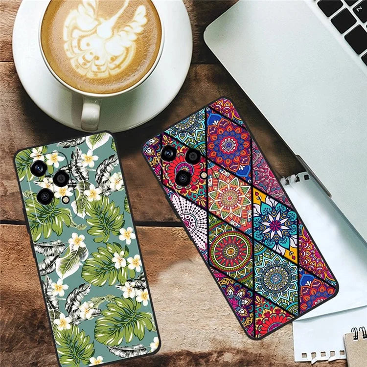 For Honor 200 Lite Case Pattern Printing Soft TPU Cell Phone Cover