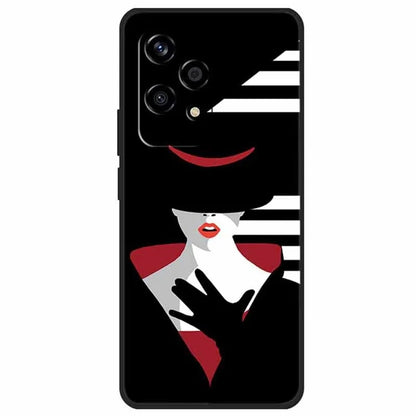 For Honor 200 Lite Case Pattern Printing Soft TPU Cell Phone Cover