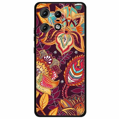 For Motorola Edge 50 Pro 5G Case Pattern Printing Soft TPU Cell Phone Cover