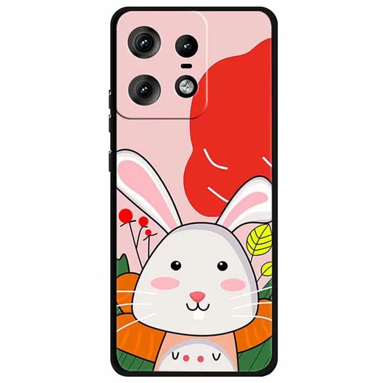 For Motorola Edge 50 Pro 5G Case Pattern Printing Soft TPU Cell Phone Cover