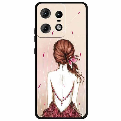 For Motorola Edge 50 Pro 5G Case Pattern Printing Soft TPU Cell Phone Cover