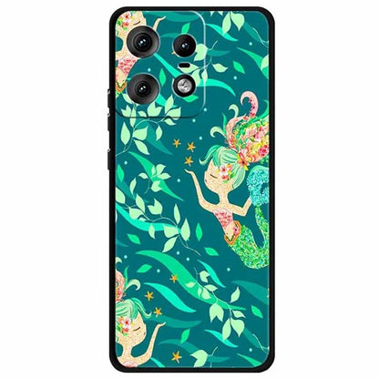 For Motorola Edge 50 Pro 5G Case Pattern Printing Soft TPU Cell Phone Cover