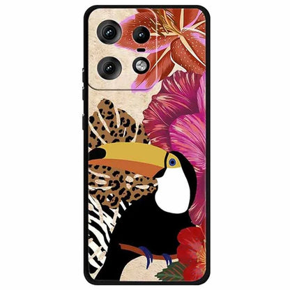 For Motorola Edge 50 Pro 5G Case Pattern Printing Soft TPU Cell Phone Cover