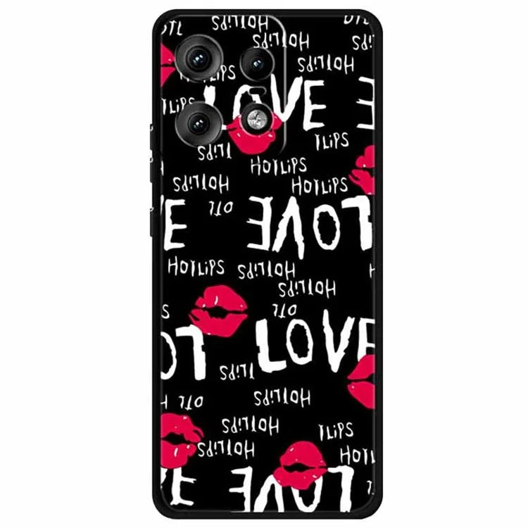For Motorola Edge 50 Pro 5G Case Pattern Printing Soft TPU Cell Phone Cover