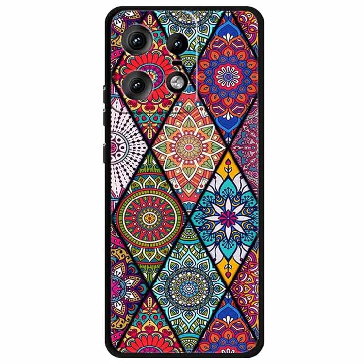 For Motorola Edge 50 Pro 5G Case Pattern Printing Soft TPU Cell Phone Cover