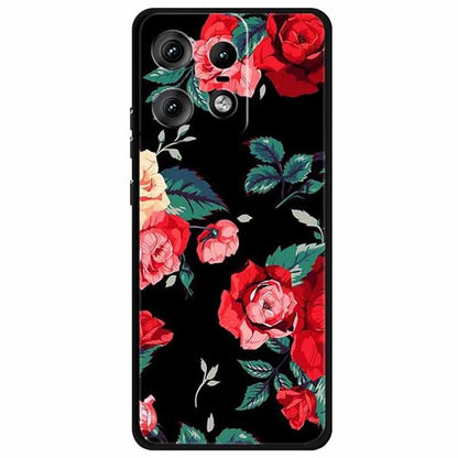 For Motorola Edge 50 Pro 5G Case Pattern Printing Soft TPU Cell Phone Cover