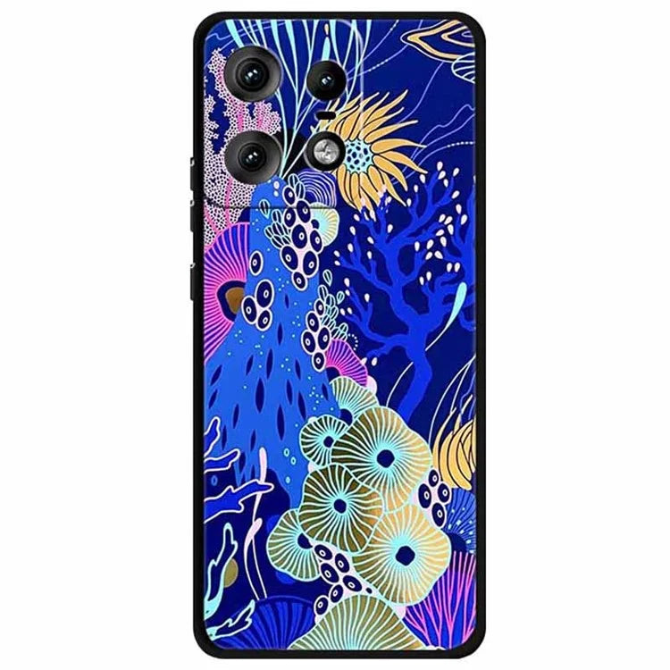 For Motorola Edge 50 Pro 5G Case Pattern Printing Soft TPU Cell Phone Cover