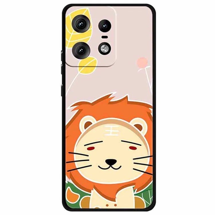 For Motorola Edge 50 Pro 5G Case Pattern Printing Soft TPU Cell Phone Cover