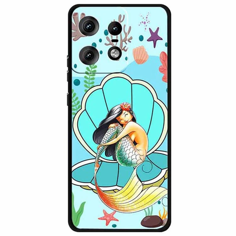 For Motorola Edge 50 Pro 5G Case Pattern Printing Soft TPU Cell Phone Cover
