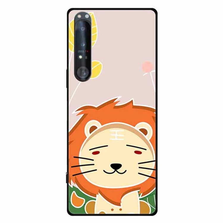 For Sony Xperia 1 IV 5G Case Pattern Printing Soft TPU Cell Phone Cover