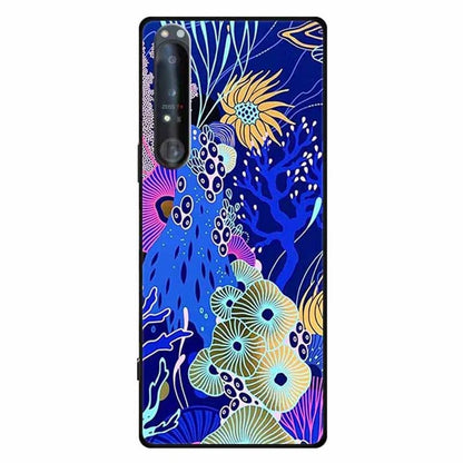 For Sony Xperia 1 IV 5G Case Pattern Printing Soft TPU Cell Phone Cover