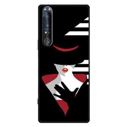 For Sony Xperia 1 IV 5G Case Pattern Printing Soft TPU Cell Phone Cover