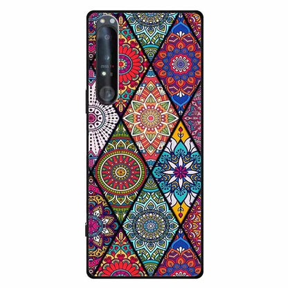 For Sony Xperia 1 IV 5G Case Pattern Printing Soft TPU Cell Phone Cover