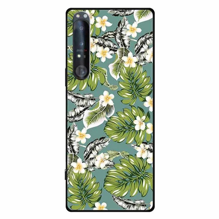 For Sony Xperia 1 IV 5G Case Pattern Printing Soft TPU Cell Phone Cover