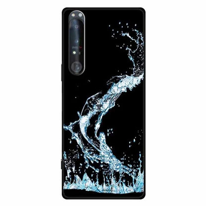 For Sony Xperia 1 IV 5G Case Pattern Printing Soft TPU Cell Phone Cover