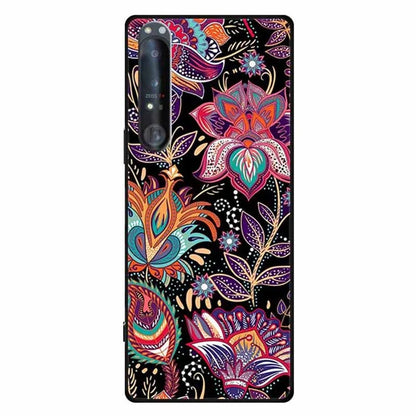 For Sony Xperia 1 IV 5G Case Pattern Printing Soft TPU Cell Phone Cover