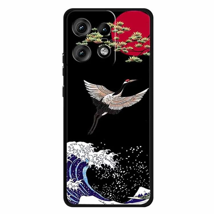 For Motorola Edge 50 Pro 5G Case Pattern Printed Flexible TPU Phone Cover