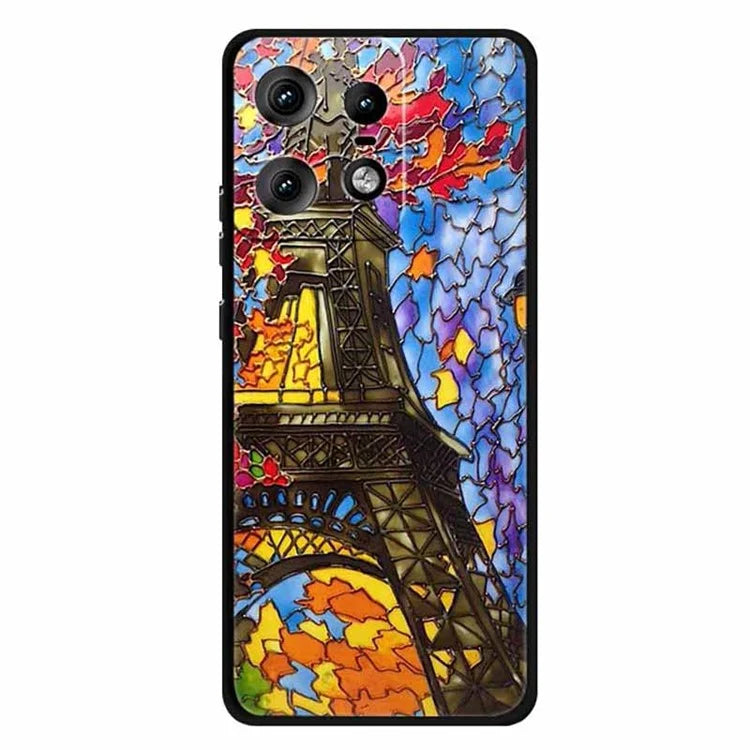 For Motorola Edge 50 Pro 5G Case Pattern Printed Flexible TPU Phone Cover