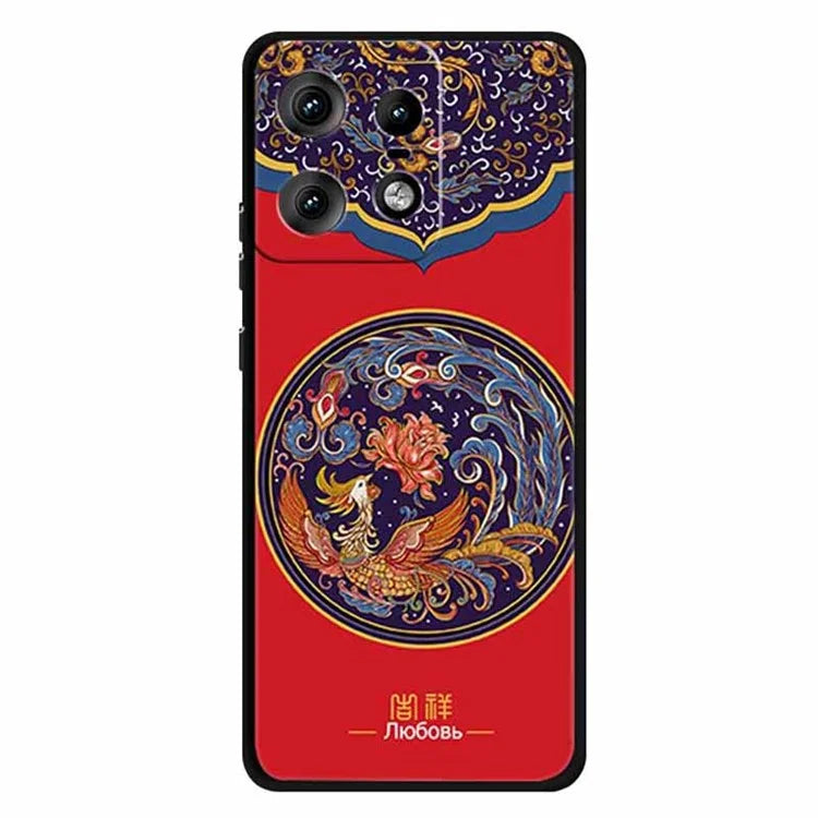 For Motorola Edge 50 Pro 5G Case Pattern Printed Flexible TPU Phone Cover