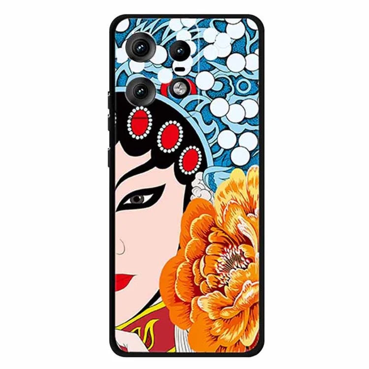 For Motorola Edge 50 Pro 5G Case Pattern Printed Flexible TPU Phone Cover