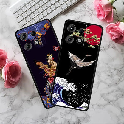 For Motorola Edge 50 Pro 5G Case Pattern Printed Flexible TPU Phone Cover