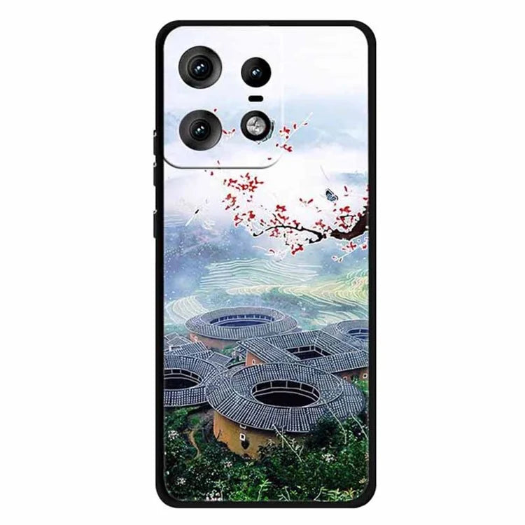 For Motorola Edge 50 Pro 5G Case Pattern Printed Flexible TPU Phone Cover