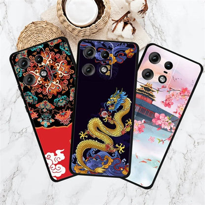 For Motorola Edge 50 Pro 5G Case Pattern Printed Flexible TPU Phone Cover