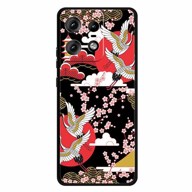 For Motorola Edge 50 Pro 5G Case Pattern Printed Flexible TPU Phone Cover