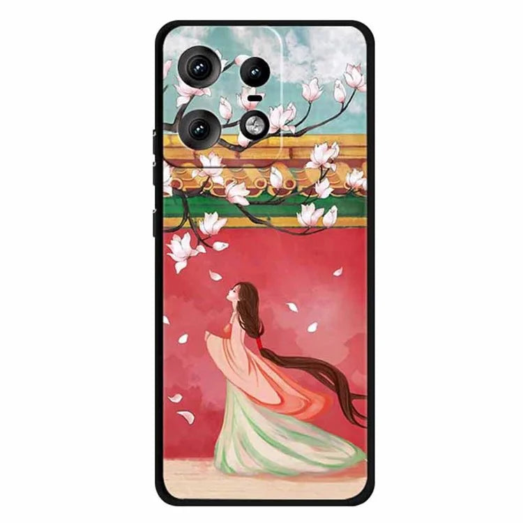 For Motorola Edge 50 Pro 5G Case Pattern Printed Flexible TPU Phone Cover